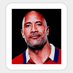 dwayne johnson Sticker